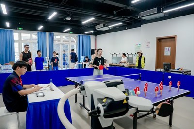 科技賦能全民健身，智慧賽事點(diǎn)亮社區(qū)——上海市智能乒乓球賽真新站活力開賽